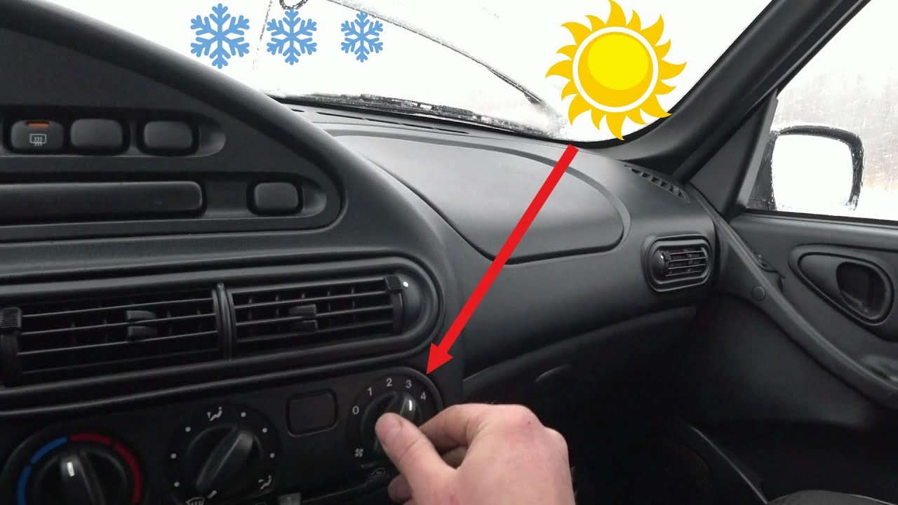 Как не замёрзнуть в автомобиле?! Замена вентилятора в автомобиле Нива шевроле!