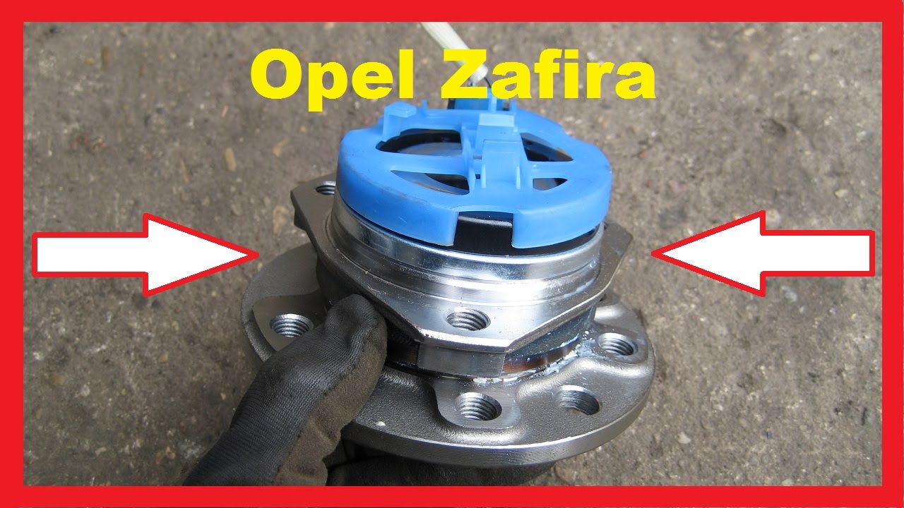 Замена подшипника передней ступицы своими руками Opel Zafira