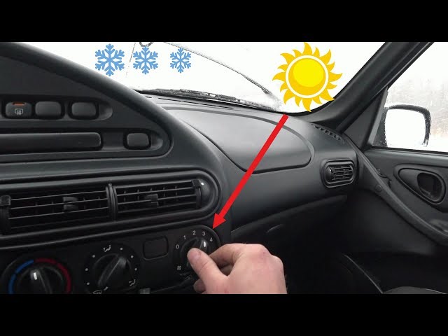 Как не замёрзнуть в автомобиле?! Замена вентилятора в автомобиле Нива шевроле!