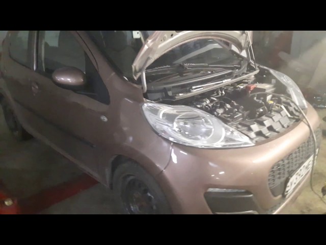Peugeot 107 обзор | диагностика двигателя и ремонт. AUTO ТехЦентр Мытищи