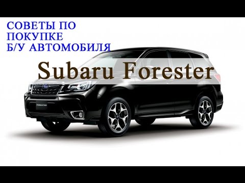 Советы при покупке б/у автомобиля. Subaru Forester.