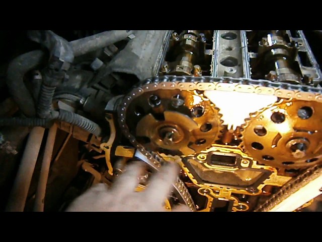 Opel Corsa (Z12XER) - Замена цепи ГРМ. ( Replacing the timing chain)