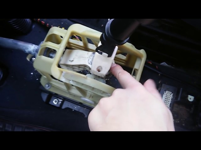 Устранение люфта рычага КПП (переключения передач) Opel Zafira A
