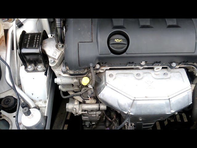 Стук двигателя ситроен С4 2013 в мороз