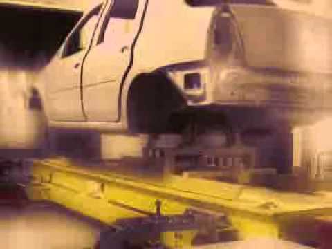 Видео  покраска Renault Logan на заводе Автофрамос