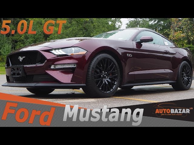 Новый Ford Mustang 2018 GT Premium Видео. Тест драйв Форд Мустанг GT 2018 на Русском. Авто из США.