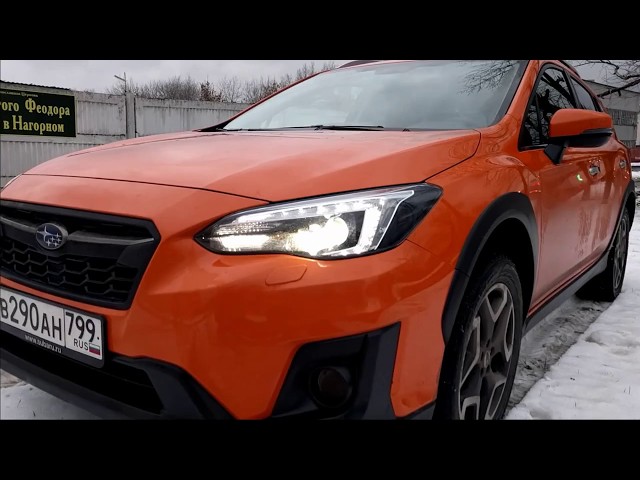 Subaru XV 2018 Тест EyeSight в городе