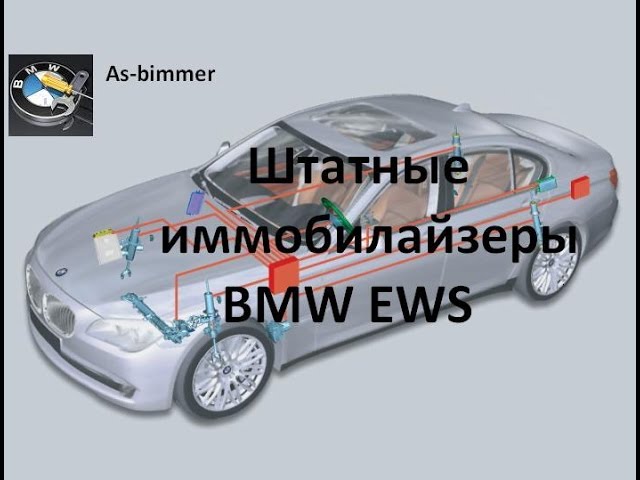 Штатные иммобилайзеры BMW EWS/BMW EWS immobilizer systems