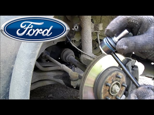 Замена передней стойки стабилизатора Ford Mondeo 3
