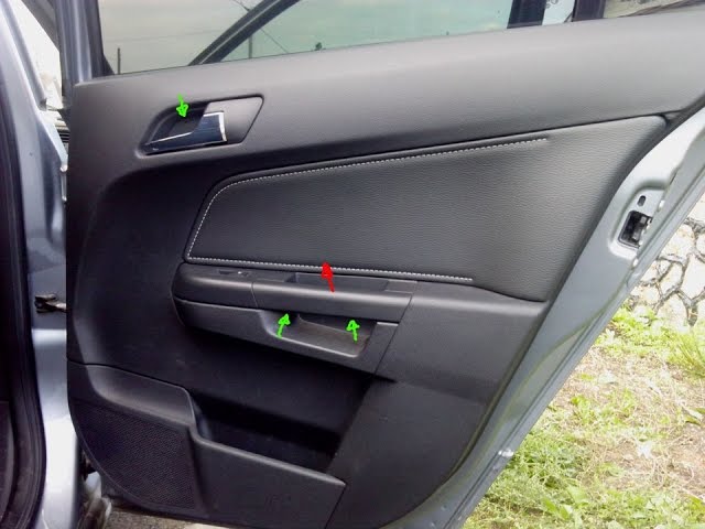 Как снять обшивку двери на Opel Astra H