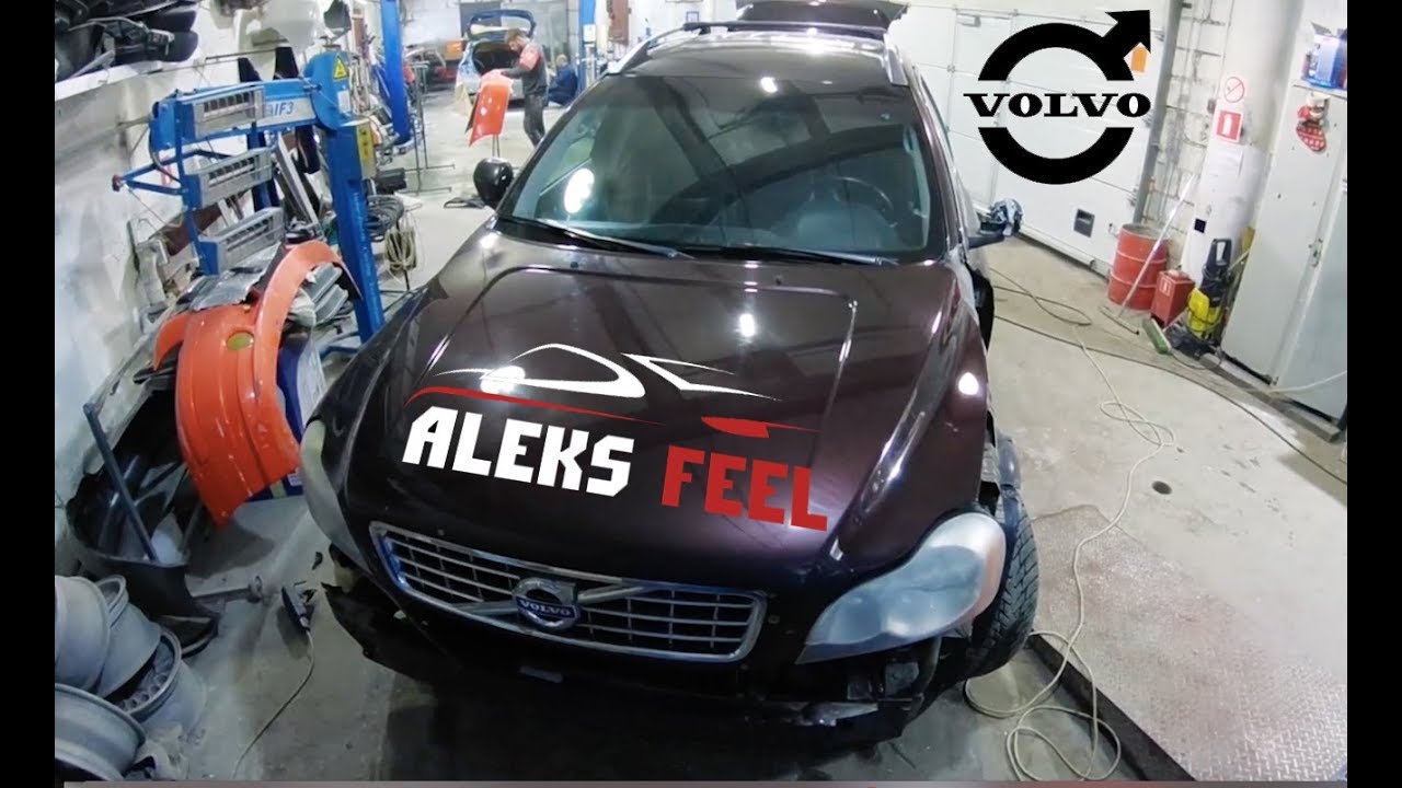 Ремонт Volvo XC90. Будни студии кузовного ремонта #AleksFeel (перезалив)
