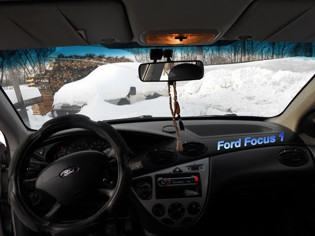 Замена антенны,снятие плафона Ford Focus 1.