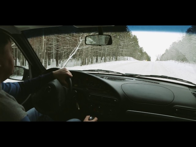 Уроки внедорожной езды с Chevrolet NIVA. Скользкая дорога и снежная целина