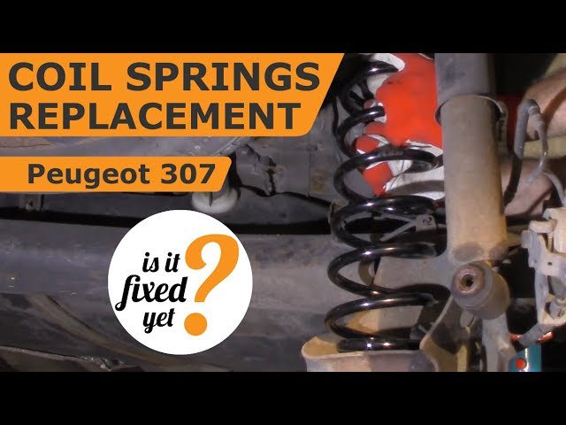 Replacing Coil Springs - Peugeot 307
