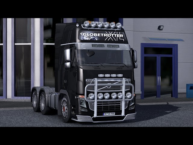Покупка гаража и Volvo в игре Euro Truck Simulator 2 - ETS 2 .