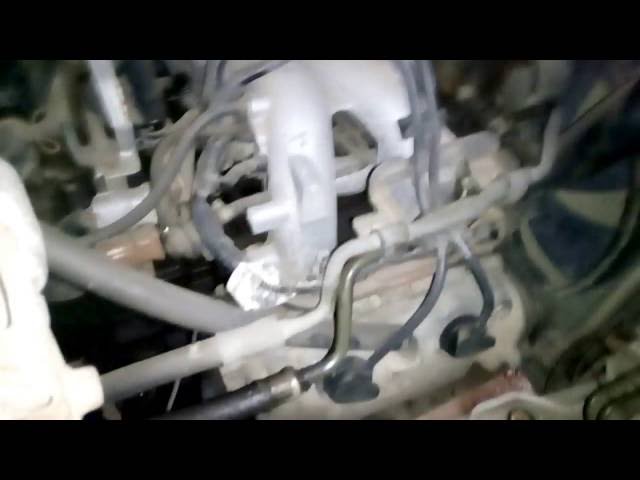 Subaru Forester SF 2.5 atmo АКПП 2000 - троит двигатель