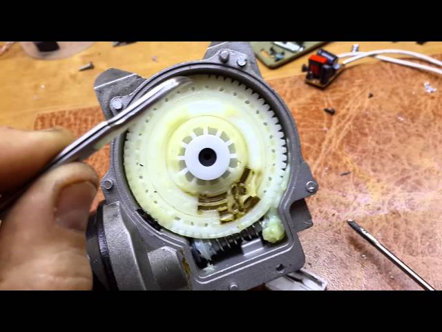 Ремонт мотора стеклоочистителя Fiat Ducato