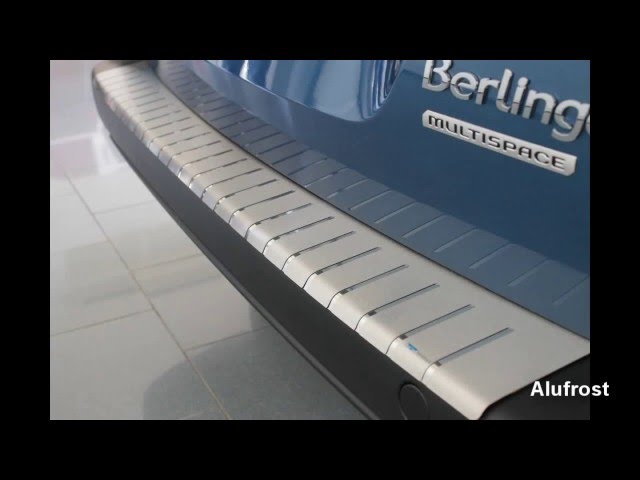 ADS-TUNING - Накладка с загибом на задний бампер для Citroen Berlingo/Peugeot Partner 2008+