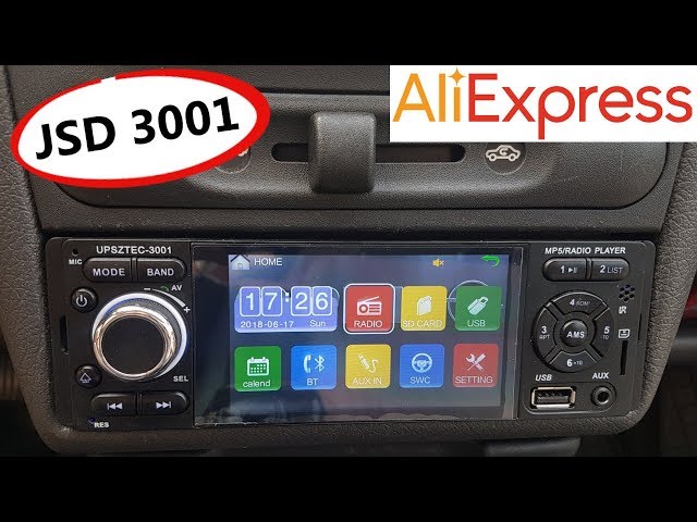 PHYEE 4" JSD 3001| Dotykowe radio z Aliexpress za 190zł | Noster
