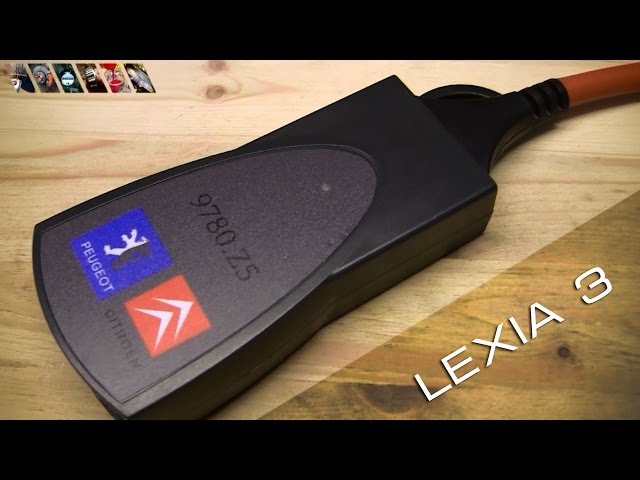 Дилерский сканер Lexia-3 Peugeot/Citroen (PSA XS Evolution)