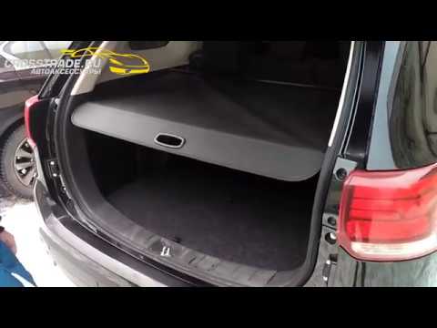 Шторка багажника в Mitsubishi outlander 3