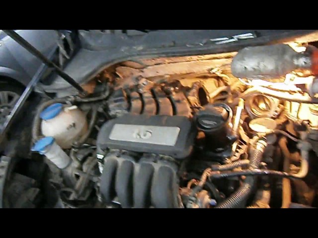 Двигатель 1.6 BSE (VW, Skoda)  Замена прокладки клапанной крышки и свечей зажигания.