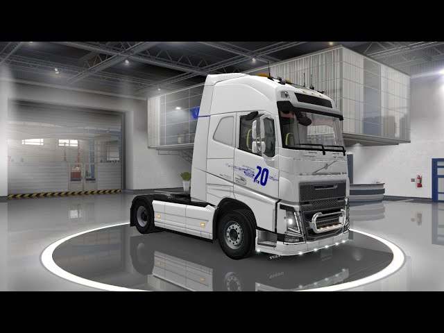 Euro Truck Simulator 2 обзор мода (New Volvo FH16) Тюнинг