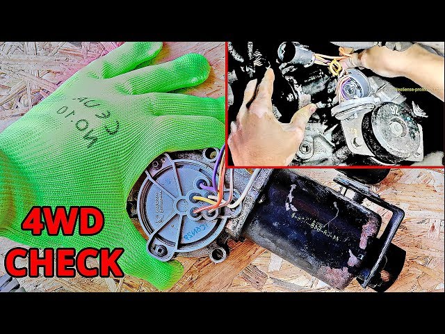 4WD CHECK - Ошибка полного привода. Простой ремонт мотора сервопривода