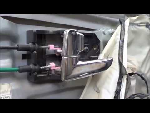 ремонт тросика замка водительской двери на KIA CERATO