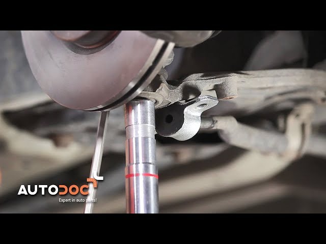 Как да сменим втулка на преден стабилизатор на FIAT PUNTO ИНСТРУКЦИЯ | AUTODOC