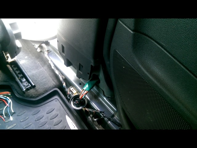 Поведение новой проводки в задней правой двери Opel Astra H