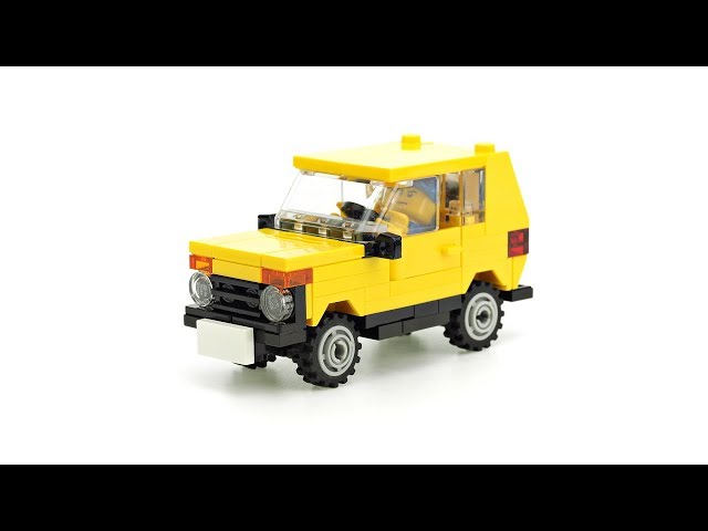 LEGO Off-road Car "NIVA, LADA 4x4" MOC Building Instructions