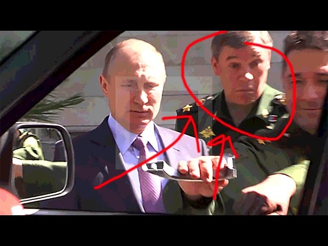 ЖЕСТЬ. Генерал отломал ручку двери, презентуя Путину военный УАЗ Патриот